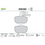 Valeo Bremsbelagsatz 598380