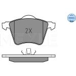 Bremsbelagsatz Vw P. Sharan 95-10 Mit Sensor 025 234 1819/W Bremsbelagsatz Vw P. Sharan 95-10 Mit Sensor 025 234 1819/W
