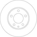 Bremsscheibe Mazda S. 323/626/6/Premacy 98-07 DF4328