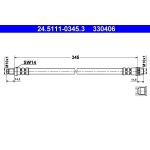 ATE Bremsschlauch 24.5111-0345.3 ATE Bremsschlauch 24.5111-0345.3