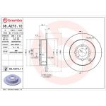 82 482 024 Bremsscheibe HA 08.A273.10 82 482 024 Bremsscheibe HA 08.A273.10