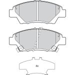 Valeo Bremsbelagsatz 302158 Valeo Bremsbelagsatz 302158
