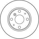 DF3114 TRW Bremsscheibe DF3114 DF3114 TRW Bremsscheibe DF3114