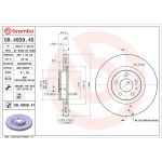 40 481 066 Bremsscheibe VA 09.4939.40 40 481 066 Bremsscheibe VA 09.4939.40