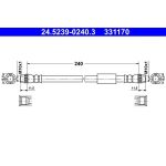 ATE Bremsschlauch 24.5239-0240.3