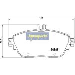 Japanparts Bremsbeläge PA-0503AF Japanparts Bremsbeläge PA-0503AF