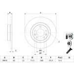 Bremsscheibe 0 986 479 130 Bremsscheibe 0 986 479 130