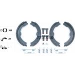 Textar Handbremsbackensatz 91067000