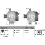 DENSO Generator DAN1013 DENSO Generator DAN1013