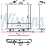Nissens Wasserkühler PKW 63340 Nissens Wasserkühler PKW 63340