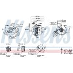 NISSENS Turbolader 93249 NISSENS Turbolader 93249