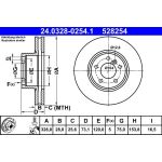 Bremsscheibe Bmw P. X3/X4 1.6-3.0 11- Power Disc 24.0328-0254.1 Bremsscheibe Bmw P. X3/X4 1.6-3.0 11- Power Disc 24.0328-0254.1