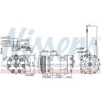 Nissens Klimakompressor PKW 89489 Nissens Klimakompressor PKW 89489