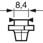 12V 1,5W PURE LIGHT BX8,4d 1987302255 12V 1,5W PURE LIGHT BX8,4d 1987302255