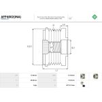 AFP4002(INA) AS-PL Lichtmaschinenfreilauf AFP4002(INA) AFP4002(INA) AS-PL Lichtmaschinenfreilauf AFP4002(INA)