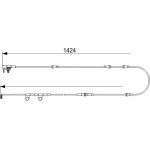 Bosch Bremsbelagverschleißsensor 1987473581 Bosch Bremsbelagverschleißsensor 1987473581