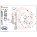 Brembo Bremsscheibe 09.6948.11 Brembo Bremsscheibe 09.6948.11
