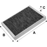 Innenraumfilter Citroen C5 08- Mit Aktivkohle 715635 Innenraumfilter Citroen C5 08- Mit Aktivkohle 715635