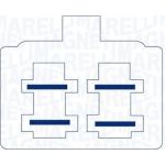 MAGNETI MARELLI 350103447000 Fensterheber vorne links, elektrisch, mit Motor
