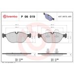 BREMBO Bremsklötze VA P 06 019 BREMBO Bremsklötze VA P 06 019