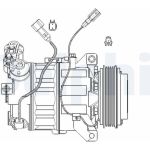 DELPHI Kompressor CS20482 DELPHI Kompressor CS20482