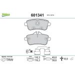 Valeo Bremsbelagsatz 601341 Valeo Bremsbelagsatz 601341