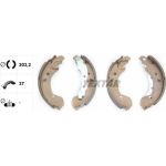 Bremsbacken Renault Clio 05-/Modus/Micra 91062600 Bremsbacken Renault Clio 05-/Modus/Micra 91062600