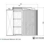 BLUE PRINT Luftfilter ADV182268 BLUE PRINT Luftfilter ADV182268