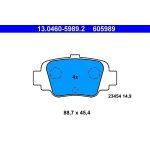 ATE Bremsbelagsatz 13.0460-5989.2 ATE Bremsbelagsatz 13.0460-5989.2