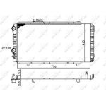 Kühler, Motorkühlung 52062A Kühler, Motorkühlung 52062A