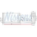 Nissens Heizungskühler 70222