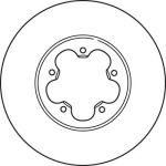 51 481 053 Bremsscheibe VA DF2389S 51 481 053 Bremsscheibe VA DF2389S
