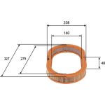 Valeo Luftfilter 585722 Valeo Luftfilter 585722