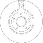 TRW Bremsscheibe Vorderachse DF7302S TRW Bremsscheibe Vorderachse DF7302S