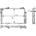 MAHLE Kühler, Motorkühlung CR 248 000S