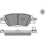 MEYLE Scheibenbremsbelagsatz 025 223 3214/PD MEYLE Scheibenbremsbelagsatz 025 223 3214/PD