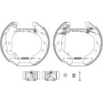 Satz Bremsbacken Smart T. 0,6 / 0,8 Cdi 07/98 84057401 Satz Bremsbacken Smart T. 0,6 / 0,8 Cdi 07/98 84057401