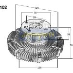 Kupplung, K÷hlerl Nach VC-102 Kupplung, K÷hlerl Nach VC-102
