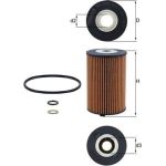 Mahle Original Ölfilter OX 1158D Mahle Original Ölfilter OX 1158D