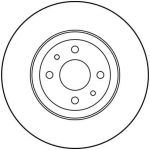 TRW Bremsscheibe Fiat/Lancia S. 90 DF1757 TRW Bremsscheibe Fiat/Lancia S. 90 DF1757