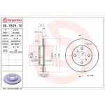 82 481 005 Bremsscheibe VA 09.7825.10 82 481 005 Bremsscheibe VA 09.7825.10