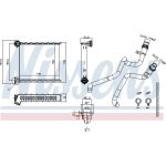 Heizkühler PKW 73942