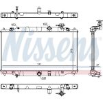 Nissens Wasserkühler PKW 68557 Nissens Wasserkühler PKW 68557