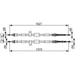 Handbremsseil 1987477301 Handbremsseil 1987477301