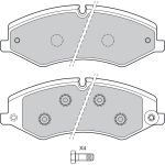 Valeo Bremsbelagsatz 601324