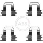 A.B.S. Zubehörsatz Scheibenbremsbeläge 1255Q A.B.S. Zubehörsatz Scheibenbremsbeläge 1255Q