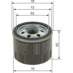Bosch Ölfilter F 026 407 279 Bosch Ölfilter F 026 407 279