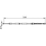 Handbremsseil 1987482539 Handbremsseil 1987482539