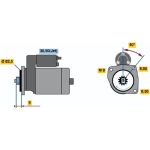 Bosch Starter 0 986 017 940 Bosch Starter 0 986 017 940