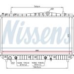 Nissens Wasserkühler PKW 61665 Nissens Wasserkühler PKW 61665